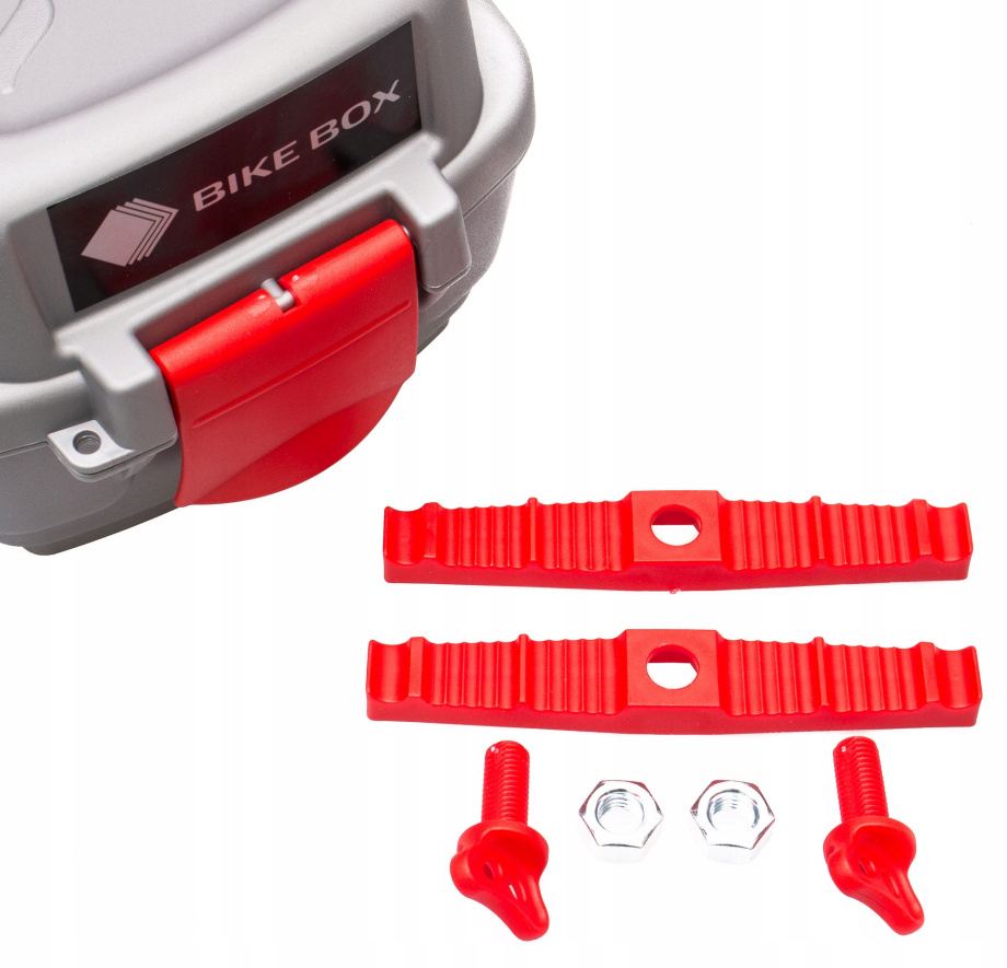 Кофр для велосипеда малый (серый)