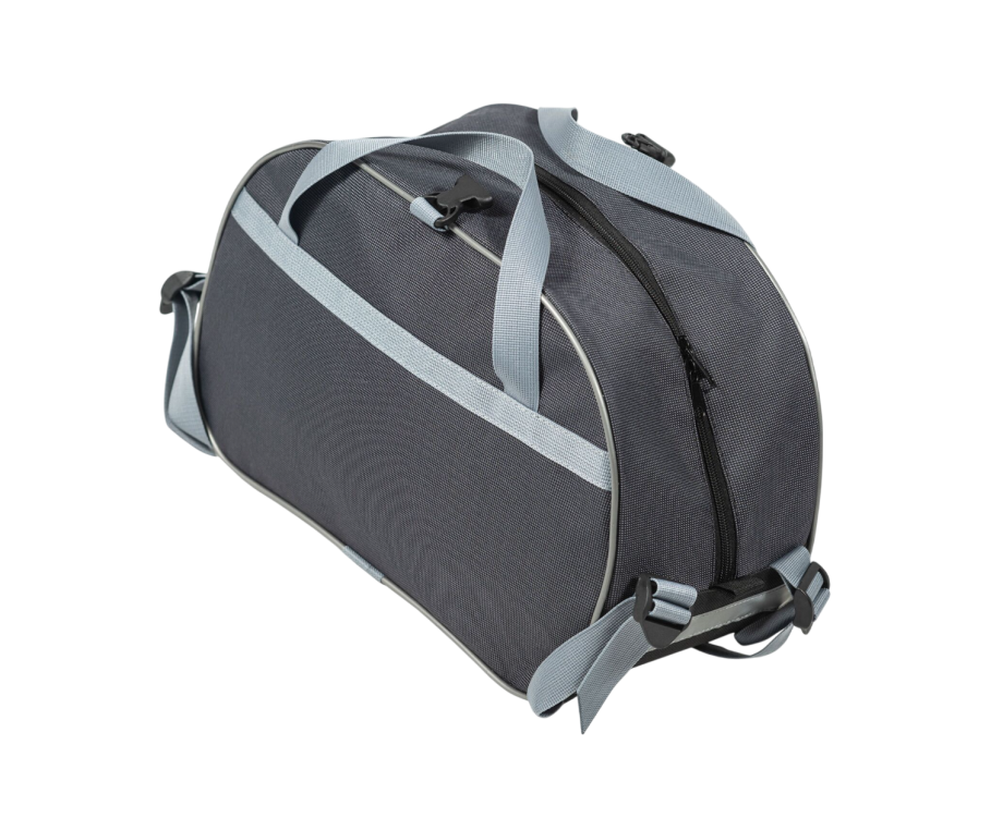 Велосумка Course Кантри-1 на багажник (чёрно-серая)