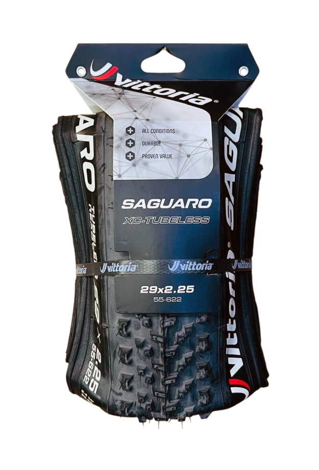 Велосипедная покрышка Vittoria Saguaro XC 55-622 (29x2.25), TLR, складная