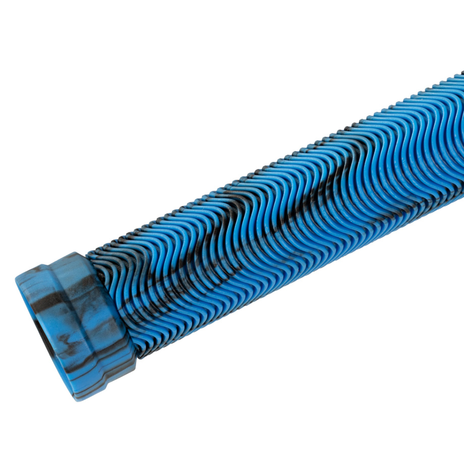 Грипсы STG 150 мм (черные/синие)