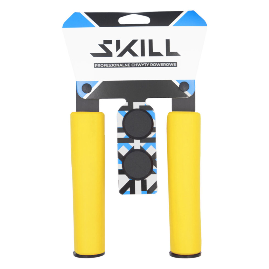 Грипсы SKILL SILICO NBR 125 мм (жёлтые)