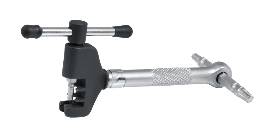 Инструмент Force 894669 (набор 12 в 1 с выжимкой цепи, в чехле)