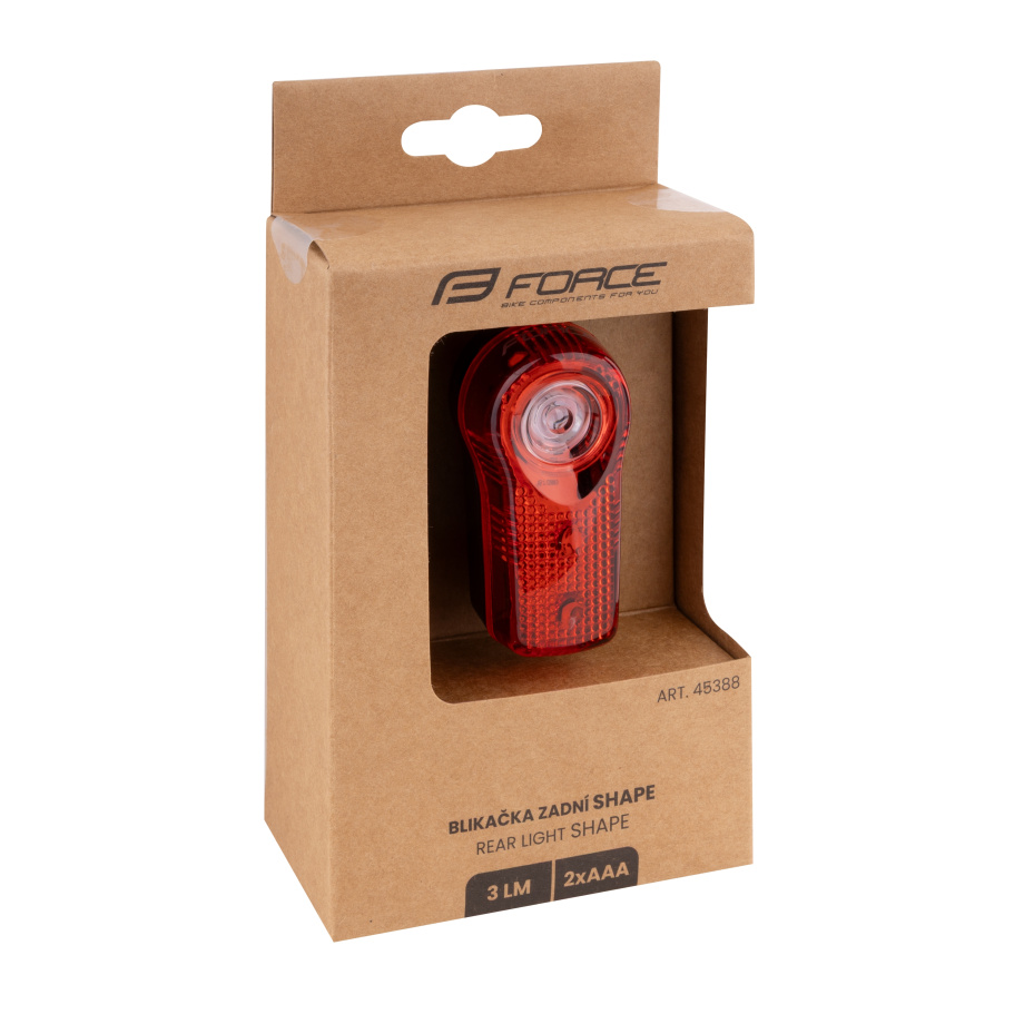 Задний фонарь Force SHAPE 3LM 3 LED