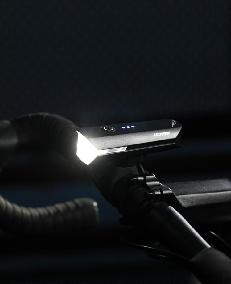 Фонарь передний ADDVIEW CORVUS NANO (чёрный)