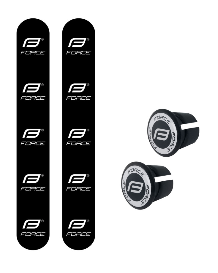 Обмотка руля Force EVA (перфорация, чёрная)