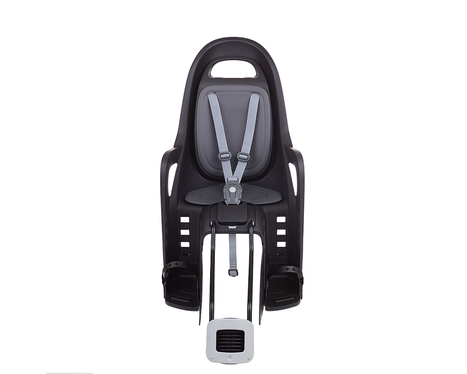 Детское велосипедное кресло Polisport Groovy 29'' (черный/темно-серый)