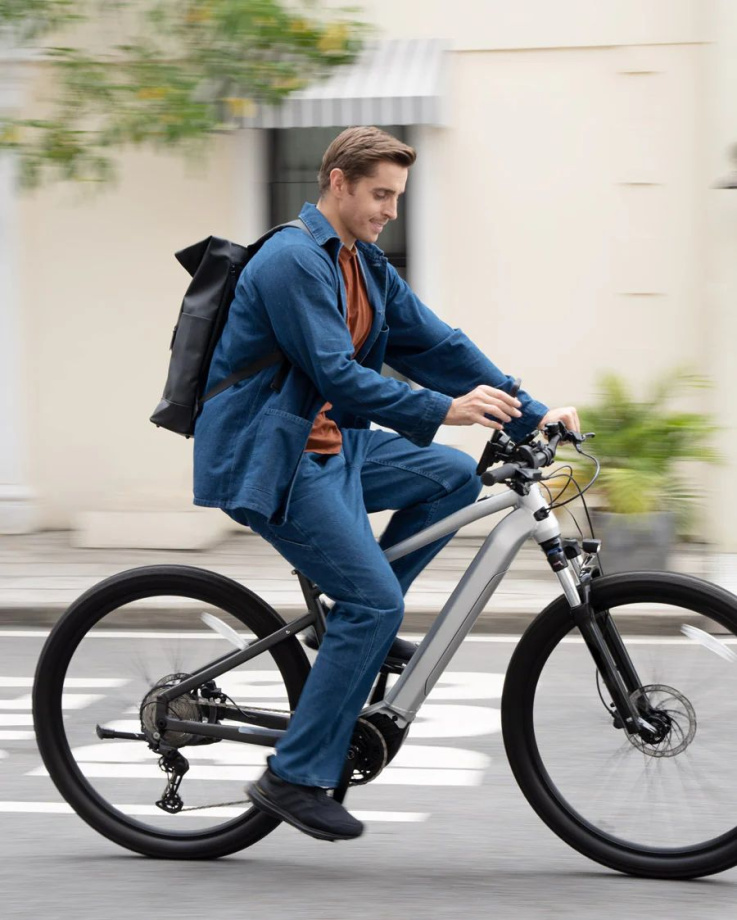 Держатель телефона на руль Lamicall BP09 (чёрный)