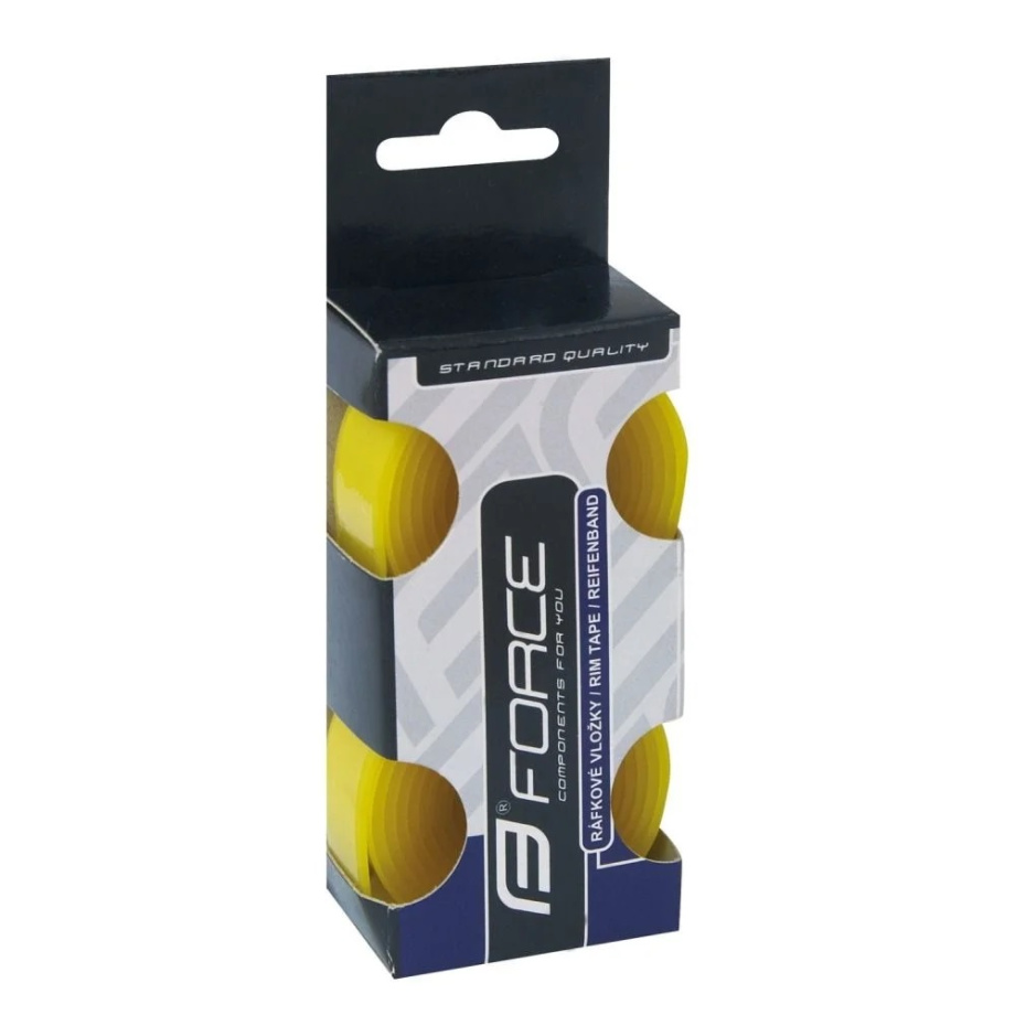 Ободная лента Force 29" (622x15, желтая, 2 шт.)