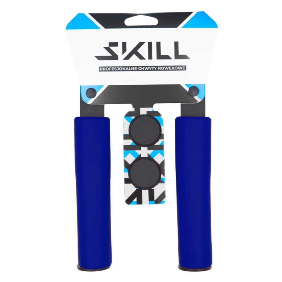 Грипсы SKILL SILICO NBR 125 мм (синие)