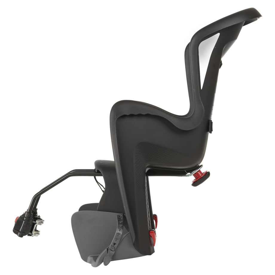 Детское велосипедное кресло Polisport Bilby Maxi FF (черный/темно-серый)