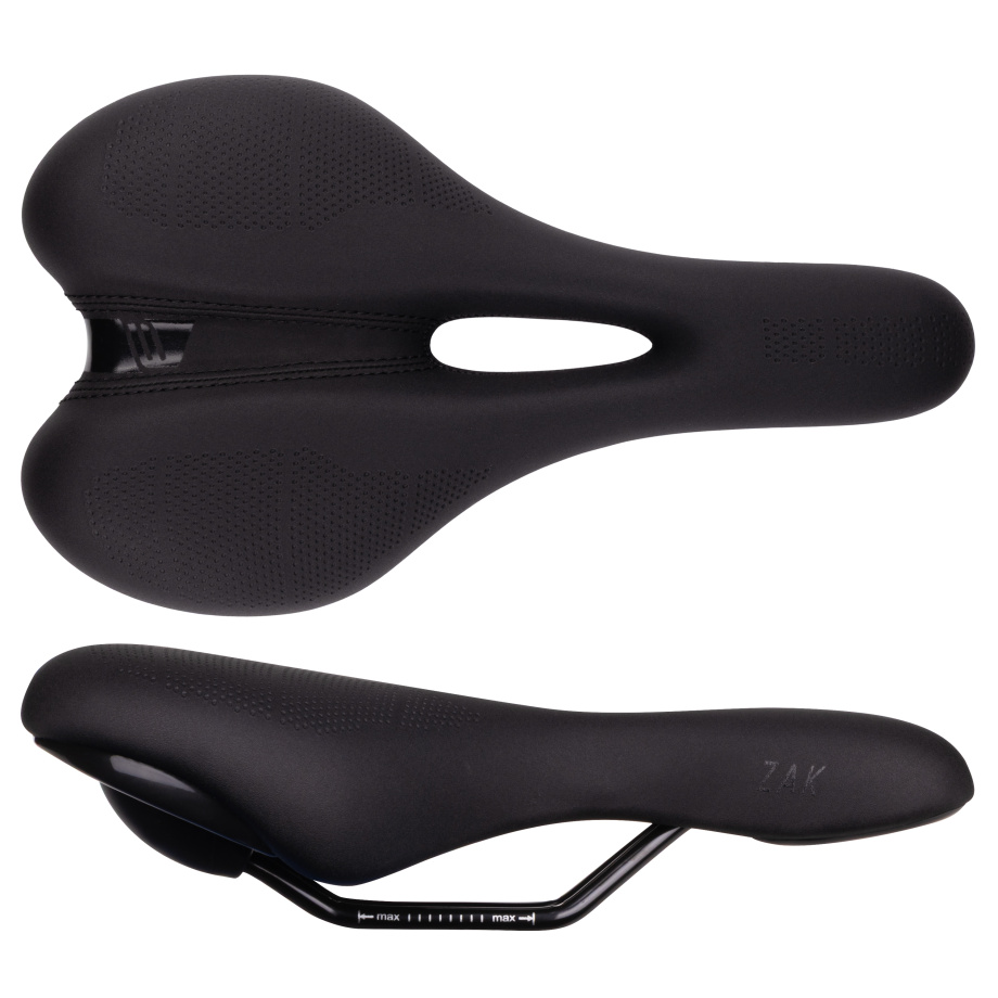 Седло FORCE ZAK 20172 (черное матовое)