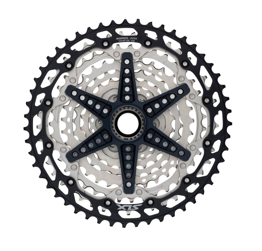 Кассета Shimano SLX CS-M7100 (12 скоростей, 10-51T)