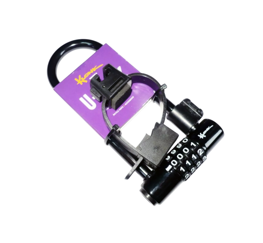 Замок U-lock Klonk 10391 (кодовый, 80x170 мм, черный)