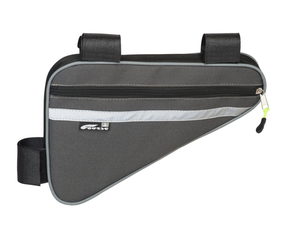 Велосумка Course Мастер под раму средняя (серый)