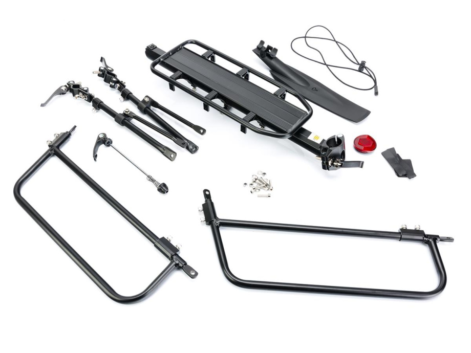 Багажник для велосипеда 2K BLF-H27-9 (24-29", чёрный)