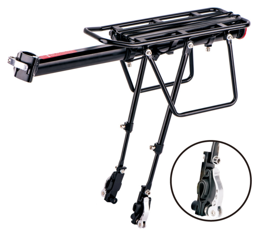 Багажник для велосипеда 2K BLF-H27-6 (24-29", чёрный)