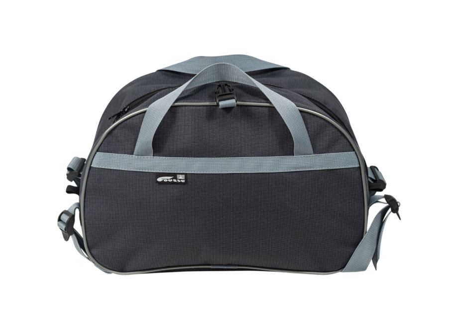 Велосумка Course Кантри-1 на багажник (чёрно-серая)